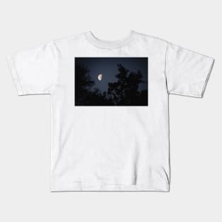 Winter Moon Kids T-Shirt